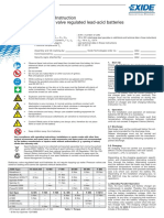 OpInstruct VRLA Batteries