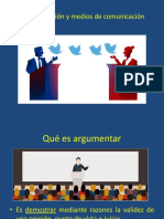 Argumentación y Medios de Comunicación