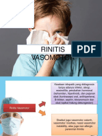 Rinitis Vasomotor