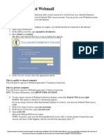 Accessing Student Webmail PDF