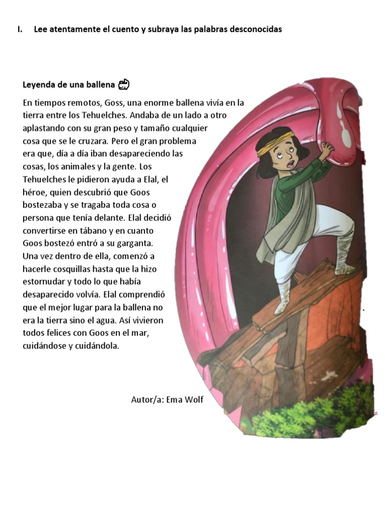 Leyenda de Una Ballena | PDF