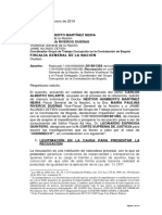 Nueva Recusación Contra Fiscal Martínez Por Caso Odebrecht