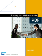 Scripting and Workflow Guide: SAP Sourcing 9.0
