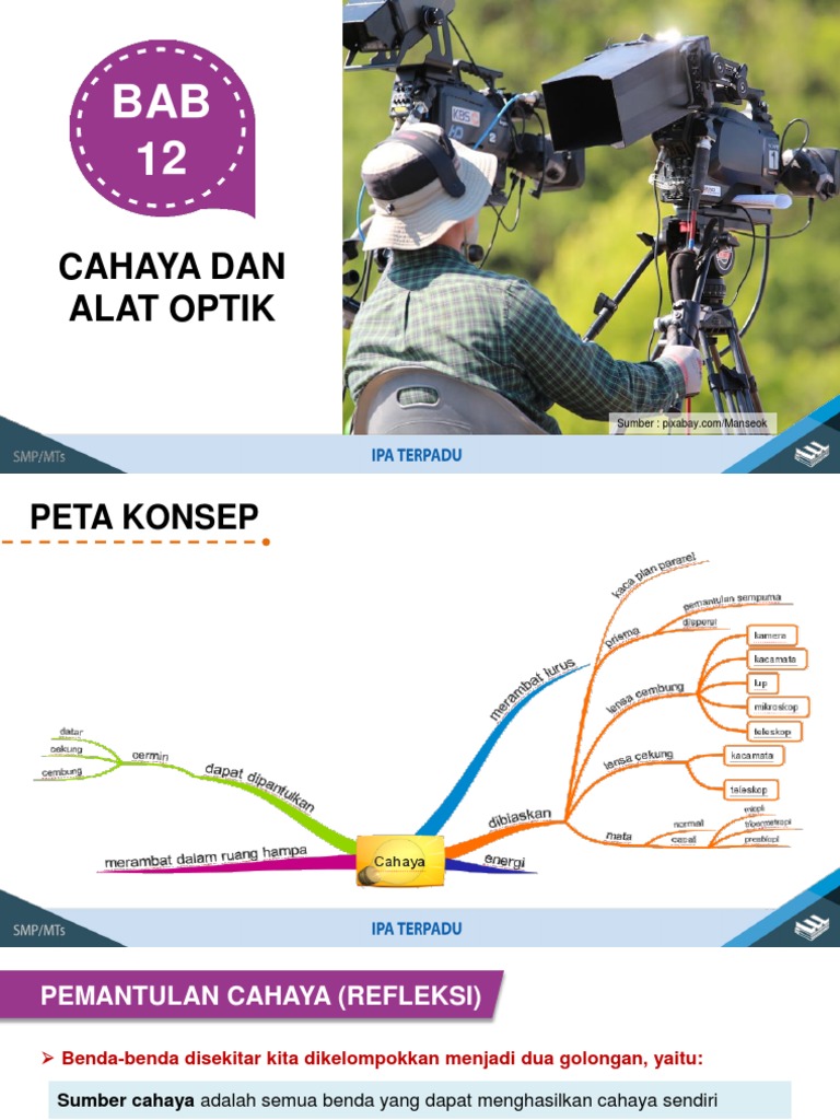Bab 12 Cahaya Dan Alat Optik Pdf