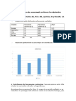 Distribución frecuencias problemas consultorio