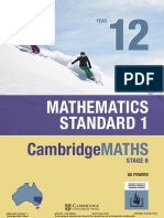 Cambridge Mathematics Standard 2 Yr12