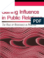 Gaining Influence in Public Relations