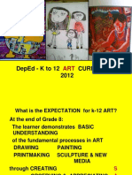 Deped - K To 12 Curriculum 2012