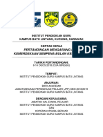 Pertandingan Puisi Kemerdekaan IPGKBL 2018