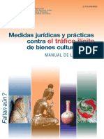 Unesco - Medidas Jurídicas y Prácticas Contra El Tráfico Ilícito de Bienes Culturales PDF