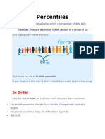 Percentiles