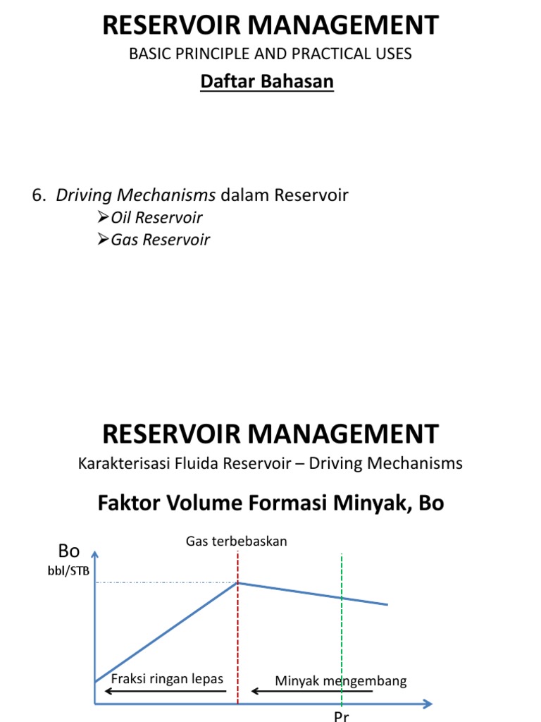 Oil Reservoir Management Mechanisms | PDF | Petroleum Reservoir | Gases