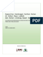 Laporan Inventarisasi Karbon Hutan - RMI - REV