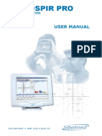 User Manual Rhinomanometer Rhinospir PRO1 en PDF
