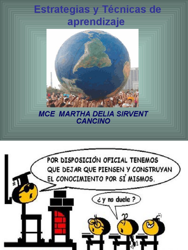 Estrategias y Tcnicas de Aprendizaje 1226647854774668 9 PDF | PDF ...