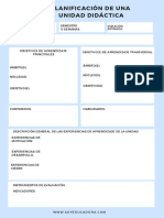 Planificacic3b3n Unidad Didc3a1ctica en Blanco PFD PDF