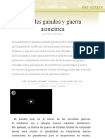 Misiles Guiados y Guerra Asimétrica, Por Valentin Vasilescu