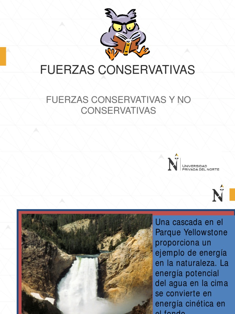 Fuerzas Conservativas Y No Conservativas Energía