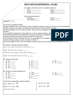 Revisão 6º Ano Matemática