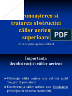 11. Recunoasterea Si Tratarea Obstrucţiei Căilor Aeriene Superioare