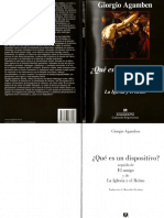 Agamben, Giorgio - ¿Qué Es Un Dispositivo. Seguido de El Amigo y de La Iglesia y El Reino