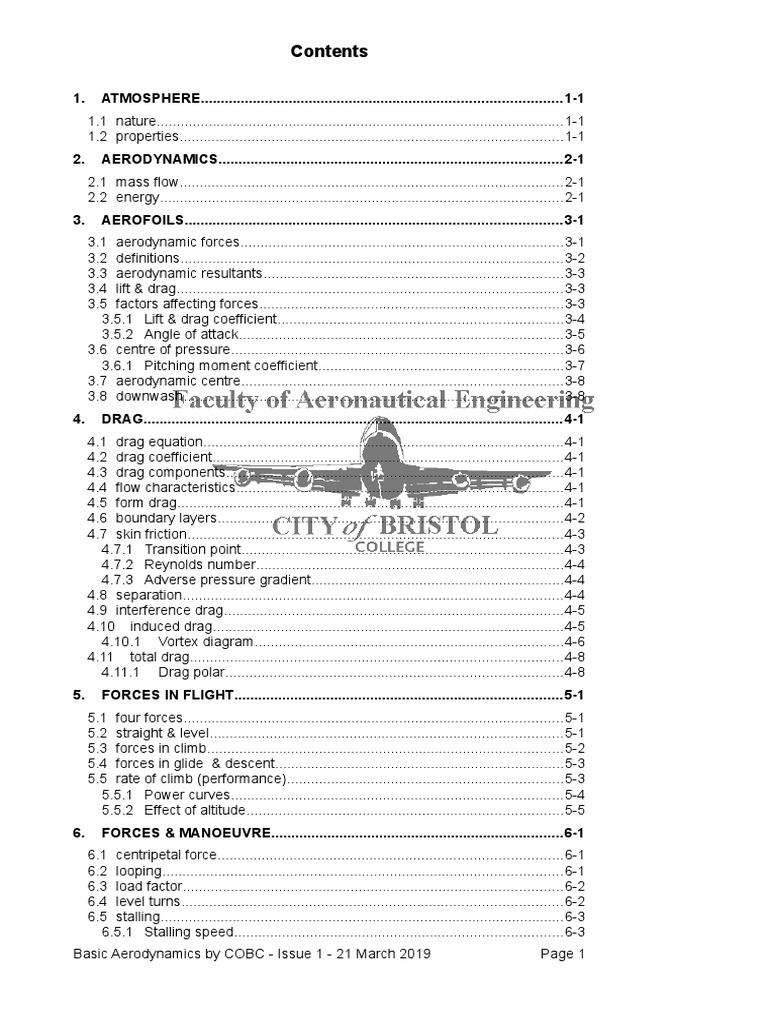 Comprehensive Guide to Aerodynamics | PDF | Drag (Physics) | Lift (Force)