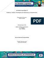 Evidencia 1 Articulo Tecnologias de La Informacion y La Comunicacion