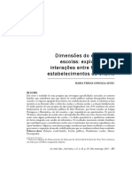 Gonzaga Alves 2010 - Desempenho Escolar - Familia PDF