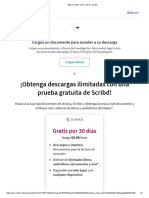 ¡Obtenga Descargas Ilimitadas Con Una Prueba Gratuita de Scribd!