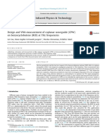 Design and VNA Measurement of Coplanar Waveguide CPW