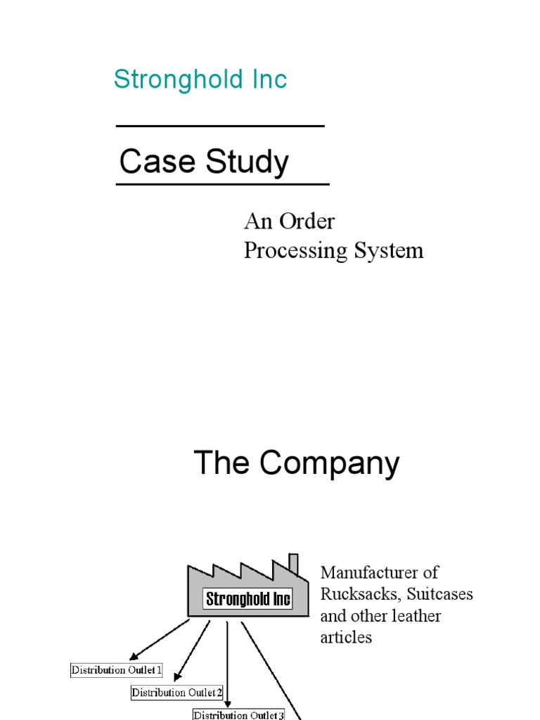 Order Processing System Case Study | PDF | Computing | Information ...