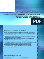 Manajemen Keperwatan Pada Anak Dan Remaja Dengan Hiv