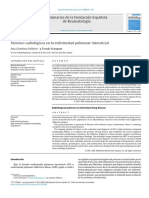 Patrones Radiológicos Enfermedad Pulmonar Intersticial