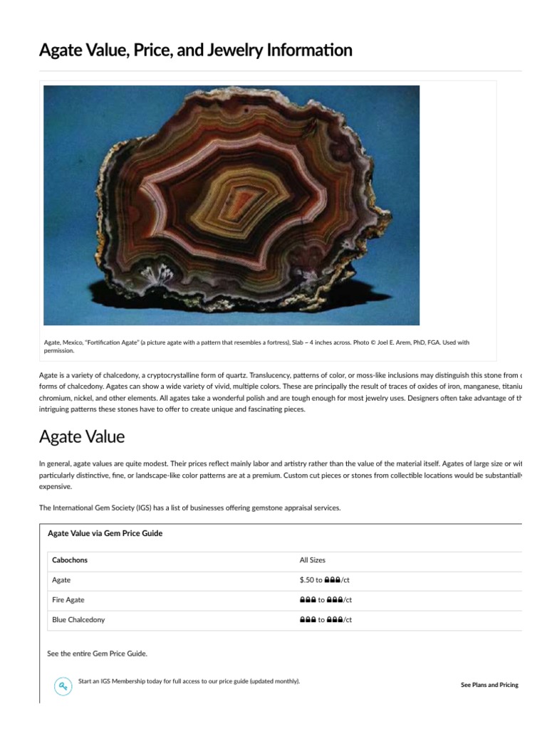 Agate Value, Price, And Jewelry Information Gemstone Jewellery