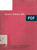 Struktur Bahasa Bali 79h PDF