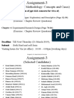 (Book: Research Methodology: Concepts and Cases) : Make A Draft Version of PPT && Concern For Viva of