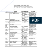 Jadual Kem Kepimpinan Profesionalisme