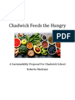 chadwick feeds the hungry