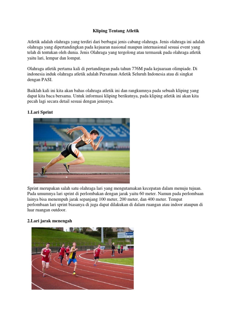 Soal Penjaskes Atletik Guru Paud