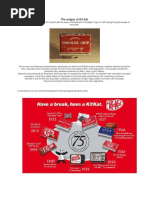 Inside the KitKat Production Process | PDF | Cooking, Food & Wine