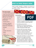 Capsula Timpului Cu Totul Despre Mine Sub Forma de Pocnitoare de Craciun - Activitate PDF