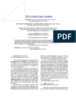 APIEM Journal Paper Guidelines For Authors