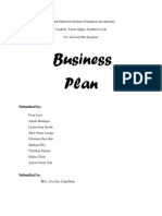 Business Plan: Dr. Rath Memorial Institute Foundation Incorporated Cambite, Tomas Oppus, Southern Leyte