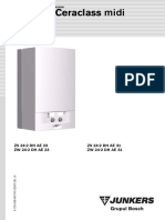 Manual Junkers Ceraclass Midi ZW 24 2 AE PDF