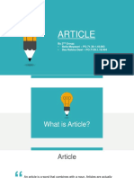 Understanding the Three Types of Articles