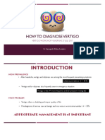 How To Diagnose Vertigo