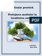 Aplicație Practică La Geografie