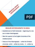 Medieval Indian Historiography