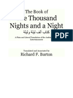 The Thousand Nights and A Night