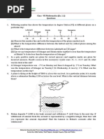 Class - VII Mathematics (Ex. 1.1) Questions